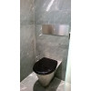 Sanela - Piezo splachovač WC se speciálním antivandalovým krytem, včetně montážního rámu s nádržkou SLR 21, 24 V DC