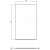 Ideal Standard i.life - Přechodná stěna bez profilů 120 cm, lesklý chrom T4876EO