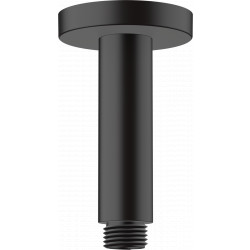Hansgrohe Vernis Blend - Stropní rameno pro hlavovou sprchu 100 mm, černá matná 27804670