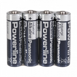 Sanela - Sada 4 ks alkalických baterií AA, 1,5 V, 2700 mAh