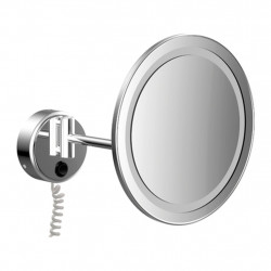 Emco Cosmetic mirrors - LED-holící a kosmetické zrcadlo, chrom 109406001