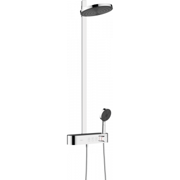 Hansgrohe Pulsify S Showerpipe 260 2jet se ShowerTablet Select 400, chrom 24240000