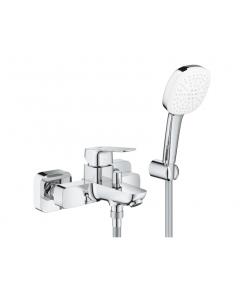 GROHE Cubeo Professional - Páková vanová baterie se sprchovým setem, chrom 1018140000