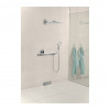 Hansgrohe ShowerTablet Select 700 - Sprchová baterie nástěnná, termostat, bílá / chrom 13184400