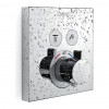 Hansgrohe ShowerSelect - Termostat pod omítku pro 2 spotřebiče, kartáčovaný bronz 15763140