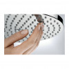 Hansgrohe Raindance Select S - Showerpipe 240 1jet PowderRain s termostatem, kartáčovaný černý chrom 27633340