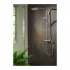 Hansgrohe Raindance Select S - Showerpipe 240 1jet PowderRain s termostatem, kartáčovaný bronz 27633140