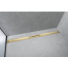 Hansgrohe RainDrain Flex - Vrchní sada sprchového žlabu 1000, zkracovatelný, pro instalaci volně na plochu, leštěný vzhled zlata 56046990
