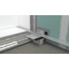 Hansgrohe uBox universal - Základní těleso pro lineární sprchové žlaby pro plochou instalaci, 01000180