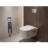 Hansgrohe XtraStoris Rock - WC kartáč na vestavbu s držákem na toaletní papír, bílá matná 56062700