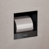 Hansgrohe XtraStoris - Držák na toaletní papír na vestavbu, černá matná 56065670