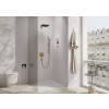 Hansgrohe ShowerSelect Comfort E - Termostat pod omítku pro 2 spotřebiče, kartáčovaný bronz 15572140