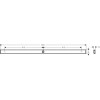 Hansgrohe WallStoris - Nástěnná tyč 70 cm, bílá matná 27904700