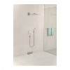 Hansgrohe ShowerSelect Glass - termostat pod omítku pro 2 spotřebiče, bílá / chrom 15738400