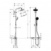 Hansgrohe Croma 160 Showerpipe - sprchový systém, chrom 27135000