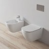 Ideal Standard Tesi WC Set - Závěsné WC AQUABLADE s instalačním systémem ProSys, ovládací tlačítko bílé, sedátko se SoftClose