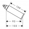 Axor Starck - Prodloužení výtoku 60 mm, chrom 10981000