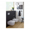 AVENTO - COMBI PACK WC závesné DirectFlush + sedátko s poklopom SoftClosing, biela Alpin, 5656HR01
