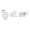 AVENTO - COMBI PACK WC závesné DirectFlush + sedátko SlimSeat SoftClosing, biela Alpin, 5656RS01