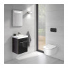 Villeroy Boch ViConnect: M200 ovládací tlačítko k WC, Glass Glossy Black, 922400RB