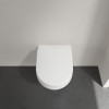 Villeroy &amp; Boch ARCHITECTURA - Záchodové sedátko s poklopem Compact, s funkcí QuickRelease a SoftClose, bílá alpin 9M66S201