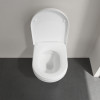 Villeroy &amp; Boch ARCHITECTURA - WC mísa bez okraji, závěsný model, DirectFlush, 530x370x330 mm, bílá Alpin CeramicPlus 4694R0R1