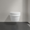 Villeroy &amp; Boch ARCHITECTURA - Záchodové sedátko s poklopem, s funkcí QuickRelease a SoftClosing, bílá alpin 98M9C101