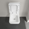 Villeroy &amp; Boch ARCHITECTURA - Záchodové sedátko s poklopem, s funkcí QuickRelease a SoftClose, bílá alpin 9M58S101