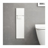 Emco Asis - WC modul vestavný, 600x150mm, panty vlevo, matná bílá 975551302