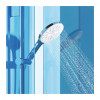 Grohe Rainshower SmartActive 130 - Ruční sprcha se 3 proudy, bílá spodní část sprchy, 9,5 l/min omezovač průtoku, měsíční bílá 26574LS0