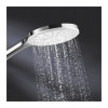 Grohe Rainshower SmartActive 150 - Ruční sprcha se 3 proudy, bílá spodní část sprchy, 9,5 l/min omezovač průtoku, měsíční bílá 26554LS0