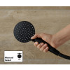 Hansgrohe Vernis Blend - Showerpipe 240 1jet EcoSmart 9 l, s termostatem, černá matná 26428670