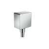 HG SET Ecostat - Sprchový systém pod omítku, Ecostat Square, termostatická baterie- kompletní sada, chrom