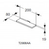 Ideal Standard Mirror &amp; Light - LED-osvětlení COMPACT (6W, 6000 Kelvinů), Chrom, T2908AA