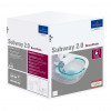 SUBWAY 2.0 - pack WC závesné, DirectFlush, SupraFix 3.0, biela Alpin + sedátko slimseat, softclosing 5614R201