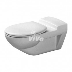 Duravit Architec - Závěsné WC, bezbariérové, 350 x 700 mm, bílé 0190090000