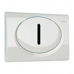Automatický splachovač WC s elektronikou ALS pro montážní rám Geberit - tlačítko RUMBA, 24V DC