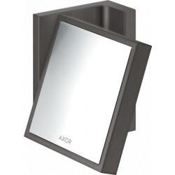Axor Universal - Kosmetické zrcadlo, kartáčovaný černý chrom 42649340