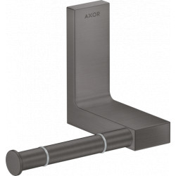 Axor Universal - Držák na toaletní papír, kartáčovaný černý chrom 42656340