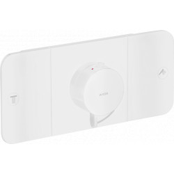 Axor One - Modul termostatu pod omítku pro 2 spotřebiče, bílá matná 45712700
