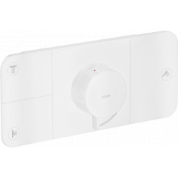 Axor One - Modul termostatu pod omítku pro 3 spotřebiče, bílá matná 45713700