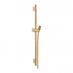 Hansgrohe Unica - Sprchová tyč S Puro 65 cm se sprchovou hadicí, kartáčovaný bronz 28632140