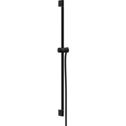 Hansgrohe Unica - Pulsify S sprchová tyč 900 mm se sprchovou hadicí Isiflex 1600 mm, černá matná 24401670