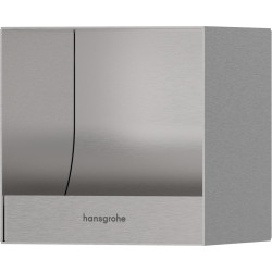 Hansgrohe XtraStoris - Držák na toaletní papír na vestavbu, nerez 56065800