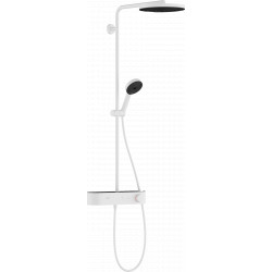 Hansgrohe Pulsify S - Showerpipe 260 1jet s termostatem ShowerTablet Select 400, bílá matná 24220700
