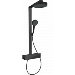 Hansgrohe Rainfinity - Showerpipe 250 1jet EcoSmart s termostatem ShowerTablet 350, černá matná 28742670