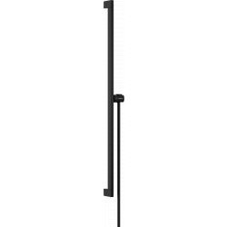 Hansgrohe Unica - Sprchová tyč E Puro 900 mm se snadno posuvným držákem a sprchovou hadicí, černá matná 24403670