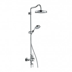 Axor Montreux - Sprchový systém Showerpipe, pákové ovládání, chrom 16572000