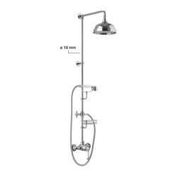 Alpi London - sprchový systém, chrom, 41RM2250 CR