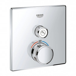 Grohe Grohtherm Smart Control - podomítkový termostat na jeden spotřebič, chrom, 29123000